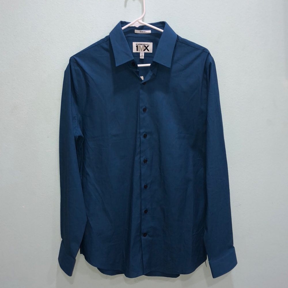 Express Men Slim Fit Button Down